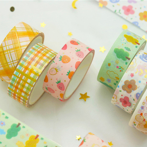 Rouleau <span class=keywords><strong>de</strong></span> <span class=keywords><strong>ruban</strong></span> décoratif personnalisé en usine Rouleau <span class=keywords><strong>de</strong></span> <span class=keywords><strong>ruban</strong></span> décoratif Washi <span class=keywords><strong>Ruban</strong></span> <span class=keywords><strong>de</strong></span> <span class=keywords><strong>masquage</strong></span> - Product Image 3