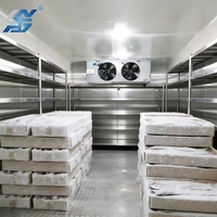 Sistema de Enfriamiento de Pared con Evaporador de Engranajes Daikin Copeland de Bajo Ruido, Unidad de Enfriamiento de Aire para Cuartos Fríos