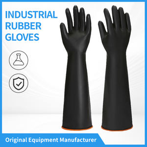 Gants en latex très vendus, résistants aux acides et aux alcalis, résistants aux perforations, antidérapants, imperméables, durables, hautement élastiques, 35-55 cm - Product Image 2