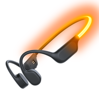 Casque à conduction osseuse sans fil de qualité supérieure V5.4-Étanche IPX8, Micro intégré Lecteur MP3 32 Go pour la natation et la course à pied