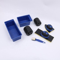 Rouleau de peinture Kit Multifonctionnel Ménage Rouleaux à Peinture Brosse Ensemble