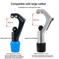Outil de coupe et d'abréviation Toopre en alliage d'aluminium pour tube de fourche de VTT, tube de direction de vélo de route et tube supérieur de guidon