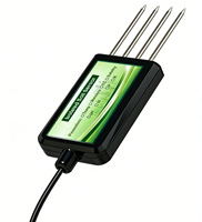 Sensor de Suelo Inalámbrico 4G CIPPUS 8 en 1, Vigilancia Inalámbrica 4G con Energía Solar, Monitoreo Móvil, Datos Habilitados