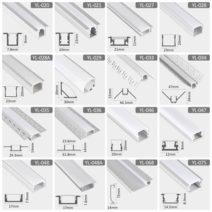 Profilé LED en aluminium 6063 T5 de bonne qualité et à <span class=keywords><strong>prix</strong></span> avantageux pour éclairage LED - Product Image 4