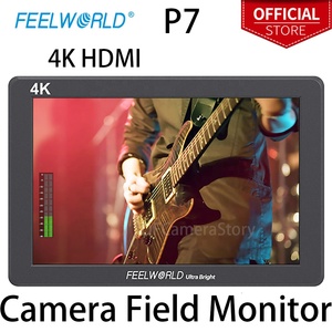 จอภาพกล้อง FEELWORLD-P7 P7S สำหรับใช้งานกลางวัน รองรับ 3G-SDI 4K สำหรับ FEELWORLD P7 P7S ขนาด 7 นิ้ว ความสว่าง 2200nit ใช้งานกลางวันได้ - Product Image 3