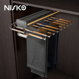 Top Gemonteerde Broek Rack Garderobekast Accessoire Kast Organizer <span class=keywords><strong>Hardware</strong></span> - Product Image 3