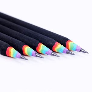 Nuevo Lápiz Ecológico de Madera con Color y Logotipo Personalizados, Paquete al por Mayor de Lápices Estándar con Mina Negra - Product Image 3