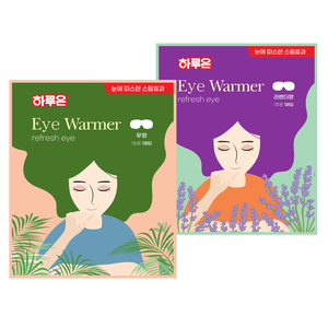 Haruon แผ่นบำบัดด้วยตาไอน้ำเกรดทางการแพทย์แบบเกาหลีออกแบบให้ความร้อนด้วยตนเองสำหรับการนอนหลับบวม-เพื่อความบันเทิงด้านกีฬา - Product Image 1