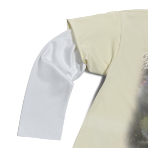Camiseta de Alta Calidad Vantage de Doble Capa con Efecto Desgastado, 100% Algodón, Impresión DTG, Hombros Caídos, Letras con Pedrería, Talla Grande - Product Image 6