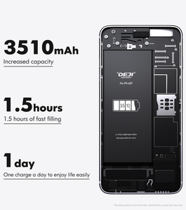 3510MAh ขายส่ง A1634 Oem เปลี่ยนแบตเตอรี่สำหรับ <span class=keywords><strong>Iphone</strong></span> 6SP <span class=keywords><strong>6S</strong></span> <span class=keywords><strong>PLUS</strong></span> - Product Image 5