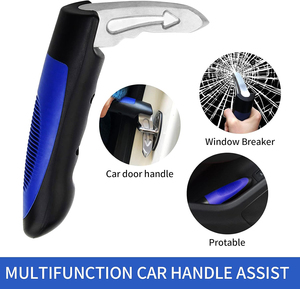 Barra de Apoyo para Puerta de Vehículo, Ayuda para Subir y Bajar, Accesorio Automotriz para Niños y Adultos Mayores, Color Negro - Product Image 2