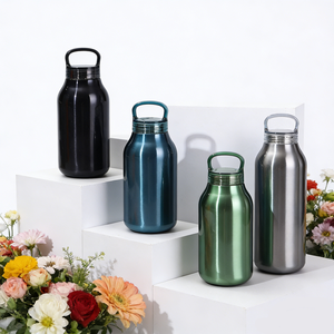 Linda Botella Térmica Portátil <span class=keywords><strong>Mini</strong></span>, Termos de Acero Inoxidable, Taza de Café, Taza Aislante, Botella de Agua, Regalo para Niños - Product Image 1