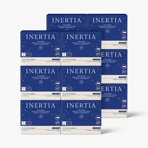 Inertia ชุดชั้นในผ้าฝ้ายอินทรีย์แบบใช้แล้วทิ้ง-ขนาดกลางสองครั้งกันการรั่วซึมชุดชั้นในระยะเวลาออร์แกนิก - Product Image 1