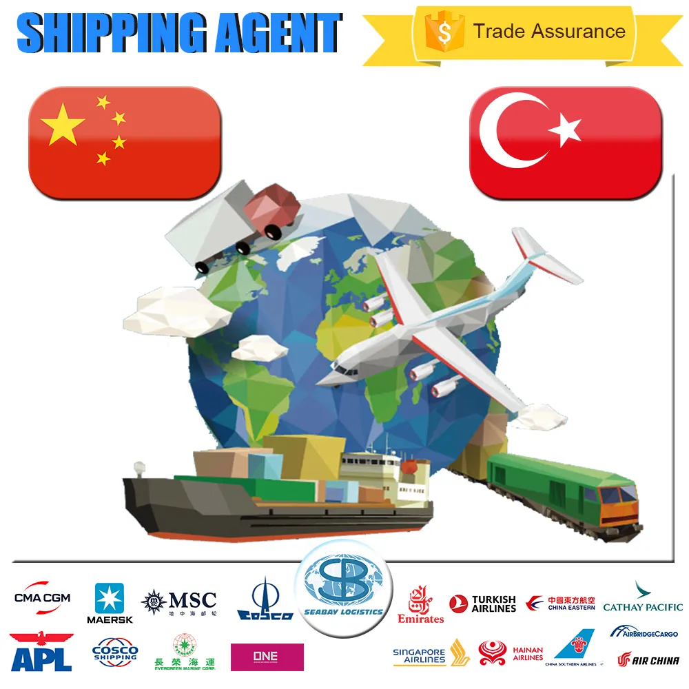 DDP Tür zu tür günstige verschiffen raten zu Türkei Istanbul von China Shenzhen spediteur