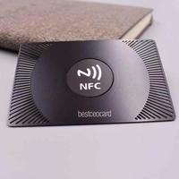 Tarjeta de Membresía RFID Inteligente de Aluminio con Color Personalizado, para Pagos NFC en Hoteles y Negocios, con Logotipo Personalizado, Diseño Impermeable, Tarjeta Metálica