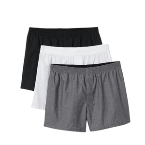 Organic Cotton <b>Mens</b> Mid-Rise Knitted Seamless Quick Dry Boxer Briefs Sustainable Breathable <b>Underwear</b> Wholesale OEM Supply - Product Image 4