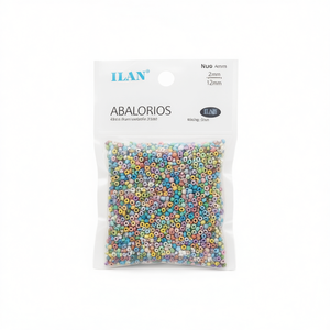 Perline Multicolore Ilan da 2mm, 17g per Creazione di Gioielli - Product Image 1