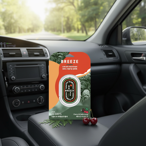 Best Selling BREEZE <b>Car</b> Air Freshener Cherry Cedarwood Fragrance Vehicle Interior Deodorizer for Auto Cabin - Product Image 3