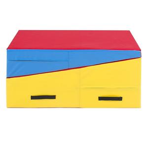 Venta directa de fábrica de inclinación de <span class=keywords><strong>esponja</strong></span> de alta densidad niños de entrenamiento de gimnasia de inclinación cuña mat gimnasio mat - Product Image 4