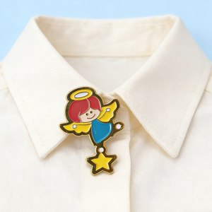 Badges en émail personnalisés en usine avec fermoir papillon pour cadeaux ou commémorations à usage quotidien - Product Image 4