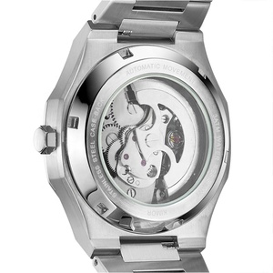 <span class=keywords><strong>Montre</strong></span>-bracelet en acier inoxydable avec logo personnalisé <span class=keywords><strong>Montre</strong></span> Homme Montres-bracelets mécaniques automatiques pour hommes - Product Image 2