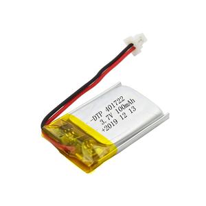 CE ROHS zertifikat 401722 100mah <span class=keywords><strong>3</strong></span>,7 v speicher batterie - Product Image 1