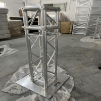 F34 290x290mm Poste de Truss Gaol 3x3M/set, Truss de Aleación de Aluminio con Conexión por Espiga, Truss de Perno, Truss Colgante para LED, Truss para Escenarios de Eventos, Truss para Exhibiciones