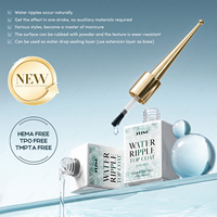 JTING 2026 Nuevo Gel de Acabado Efecto Ondas de Agua, Sin Limpieza, Autoformante, Textura 3D, Gel Cromado, Esmalte de Uñas, Sin HEMA/TPO, Gel OEM