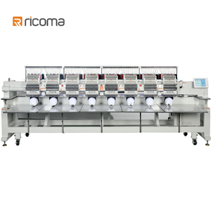 <strong>RiCOMA</strong> 6 Head <strong>Embroidery</strong> <strong>Machine</strong> 12 Needles CHT2 Model <strong>Used</strong> for Cap <strong>Embroidery</strong>/clothes /flat/hat Customized <strong>Machine</strong> - Product Image 3