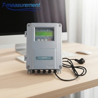 Débitmètre ultrasonique sans fil Yheng haute précision pour liquides chimiques muraux IP65, intelligent, basse température, pour diesel DN40