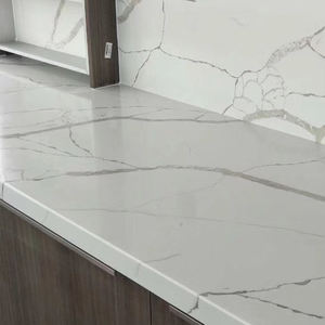 Wiselink Losas de piedra artificial Vena de mármol Patrón de lujo moderno Vanidad colorido Modificado 0% Superficie de sílice Piedras acrílicas - Product Image 3