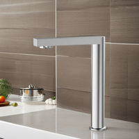 HY-213AD Haute Qualité Automatique En Laiton Capteur Électrique Robinet D'eau Sans Contact Pont Conception Hôtel Salle De Bains Évier Robinet Cuivre Matériel
