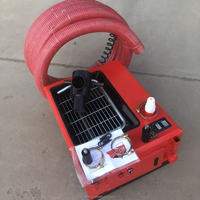 Pompe à béton électrique compacte TONGXING pour ciment et mortier, trémie 60L, puissance 7.5kW/5.5kW, haute efficacité, portée verticale 20m