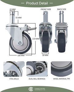 Heavy Duty <b>Caster</b> <b>Wheels</b> - Product Image 6