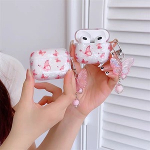 Funda para <span class=keywords><strong>AirPods</strong></span> 4 BP068 con Diseño de Mariposa Rosa, Carcasa de Alta Gama para <span class=keywords><strong>AirPods</strong></span> Pro 2 de <span class=keywords><strong>Tercera</strong></span> Generación, Patrón para Auriculares de 1ª/2ª Generación - Product Image 3