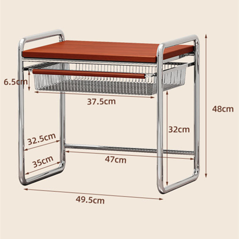 Simple desktop microwave oven rack (large size)