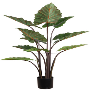 Feuilles d'<span class=keywords><strong>Arum</strong></span> Artificielles Bonsaï Fée <span class=keywords><strong>Arum</strong></span> Paysage Tropical Plantes Maison Bureau Jardin Décoration de Style Nordique - Product Image 6