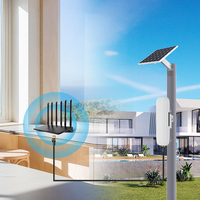 Router SIM 5G para Exteriores, Puerto de Red de 2.5Gbps, Antena Integrada de 8dBi SA/NSA, Router CPE 5G Desbloqueado, Router con Tarjeta SIM para Exteriores, Router WiFi 5G