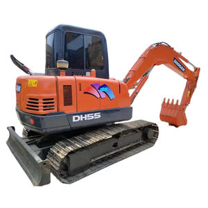 Máquina de construcción usada Heavy Duty Dh55 Excavadora Doosan usada 6 Ton Excavadora Doosan 55 - Product Image 1