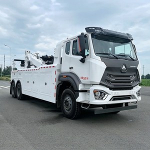 Camión de Rescate Integrado Sinotruck HOWO 6x4 con Plataforma Elevadora para Operaciones de Rescate de Vehículos Pesados en Autopistas - Product Image 2