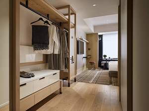 Ensemble de meubles de chambre d'hôtel, armoires à outils, rangement à chaussures pour le salon et poignées en laiton, armoire inflammable, ensembles de meubles de chambre à coucher - Product Image 4