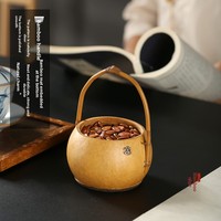 Creatieve handgemaakte bamboe kalebasmandje - kleine opbergmand voor snackbox en thee, provincie Guizhou