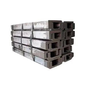 Shandong Factory Thick 4.0mm Q275 ASTM Steel Specifications C Section 50*50mm 30*30mm Channel Steel Price Per Ton