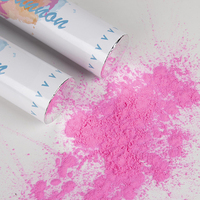 Usine sexe révéler rose et bleu Holi poudre confettis blanc canon fumée Popper Blaster pistolet tireur fête fournitures