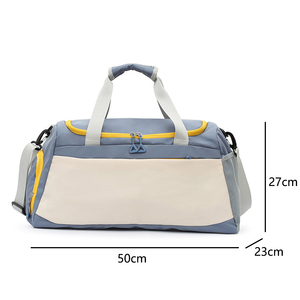 Popular resistente al desgaste Yoga Net Almacenamiento de zapatos mujeres niñas estudiantes viaje seco y húmedo separación regalo Escuela Secundaria gimnasio bolsa - Product Image 6