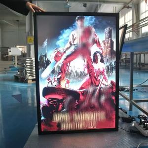 Marcos Luminosos con Iluminación LED, Cajas de Luz Publicitarias, Marco Personalizado para Póster de Películas, Marco de Aluminio Retroiluminado para <span class=keywords><strong>Cuadros</strong></span>, Caja de Luz LED Delgada - Product Image 1