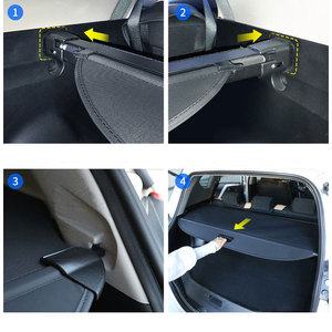 Cubierta de cortina para <span class=keywords><strong>maletero</strong></span> de coche para <span class=keywords><strong>Ford</strong></span> <span class=keywords><strong>Kuga</strong></span> escape 2020 2021 2022 2023 2024 equipaje <span class=keywords><strong>maletero</strong></span> trasero partición de privacidad almacenamiento para auto - Product Image 5