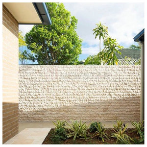 Carreaux muraux en marbre et calcaire blanc fendu, <span class=keywords><strong>pierre</strong></span> extérieure, revêtement mural extérieur - Product Image 3