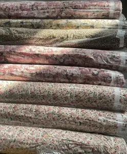 Changxing fabrik günstig 100% polyester stoff druck färbung afrikanischer stoff