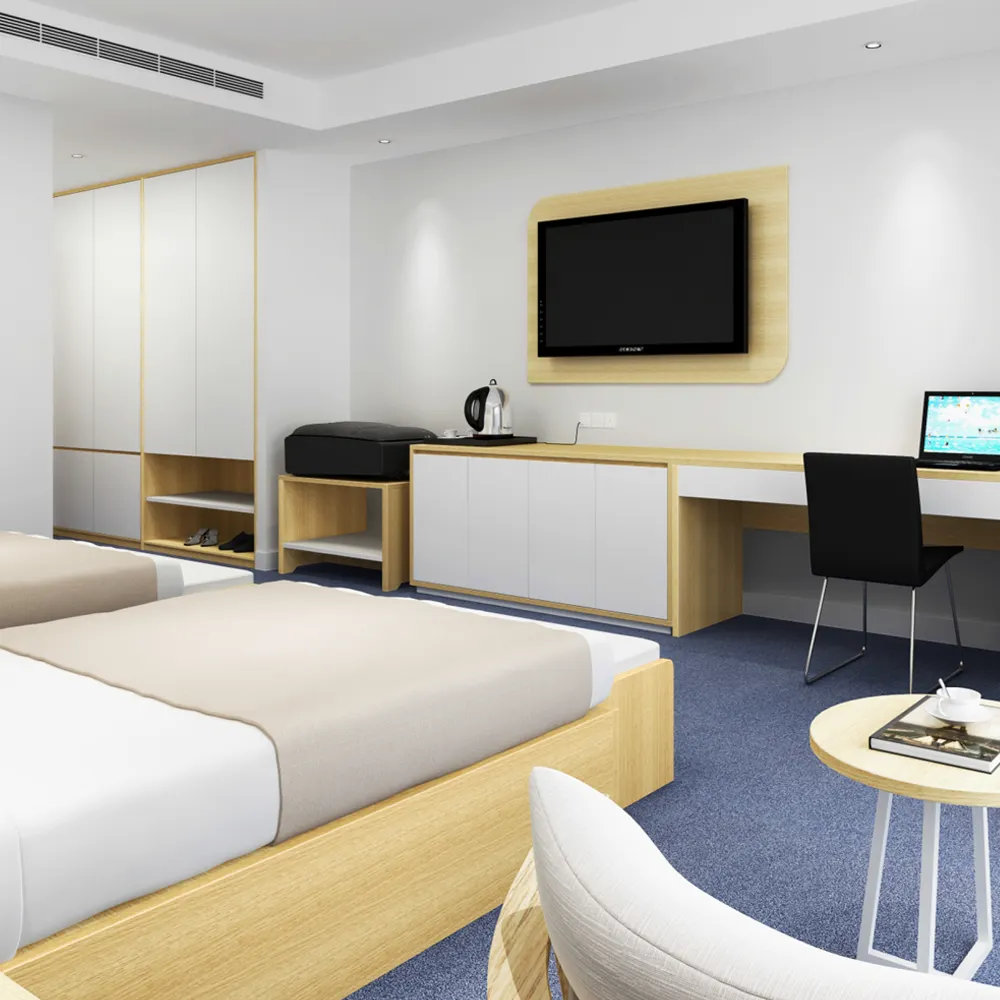 Nội thất căn hộ đặt phòng ngủ hiện đại Suites mạnh khách sạn giường phòng khách sạn phòng ngủ Bộ